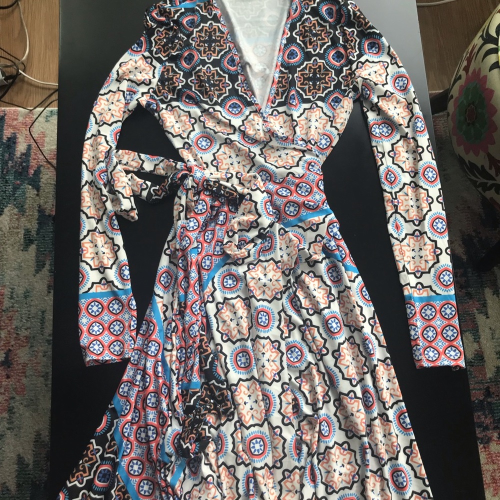 Yumi kim running in circles printed long wrap - Picture 6 of 6